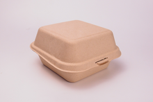 Load image into Gallery viewer, 6" Clamshell - "Tree-Free" Takeout Box