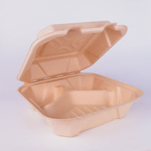Load image into Gallery viewer, 8&quot; Clamshells - Hemp Bagasse
