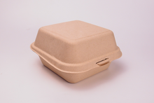 Load image into Gallery viewer, 6&quot; Clamshell - &quot;Tree-Free&quot; Takeout Box
