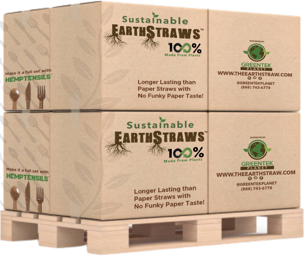 EarthStraws Wholesale Case